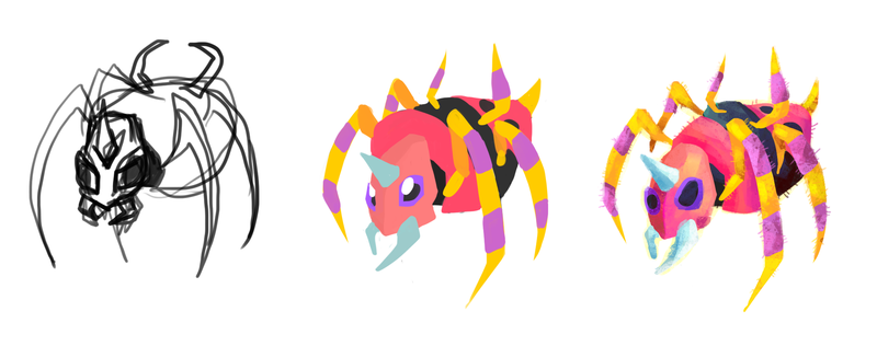 Illustration for article titled Artful Ariados! Pokemon One a Day, Series 2!